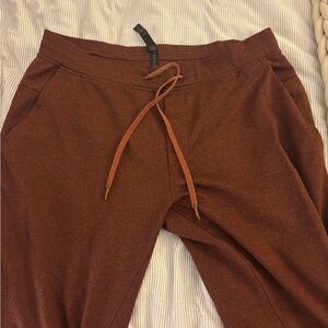 Lululemon Maroon City Sweat Joggers XL